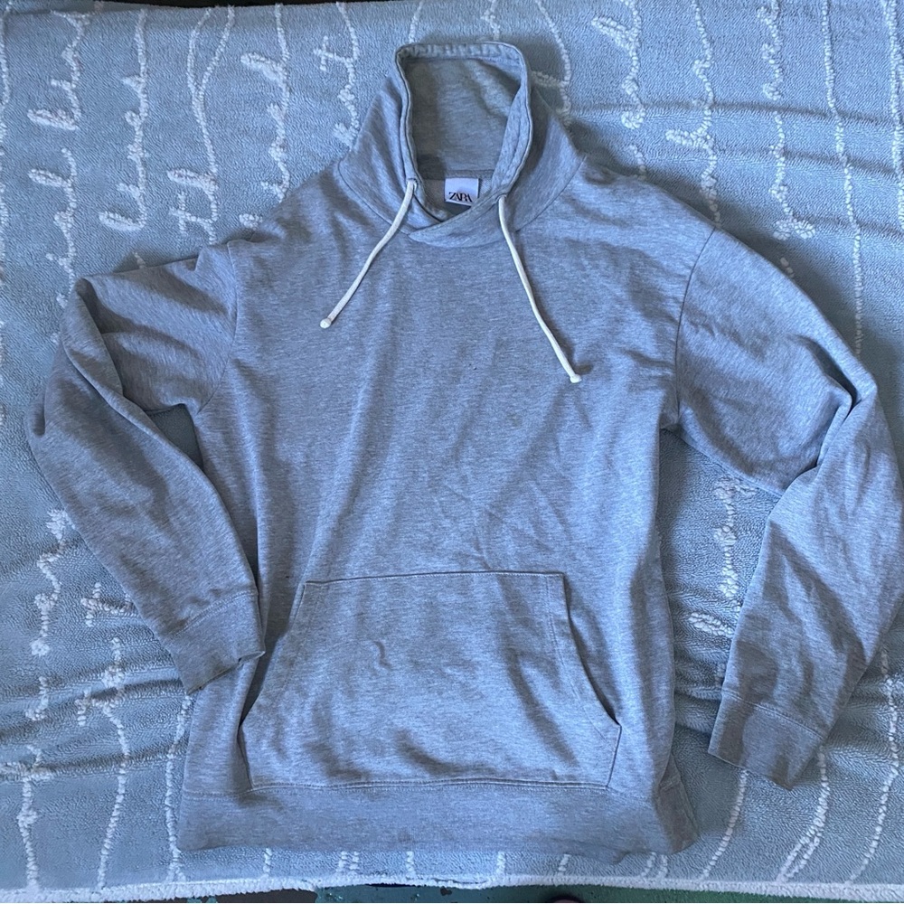 Zara Light Gray Hoodie